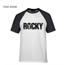 shirt sayings UK - Vintage fashion Humor Sayings T Shirt Men Rocky Balboa t-shirt Artwork Tee Shirt Adults New Summer Tops hipster male tshirt Tees &153I