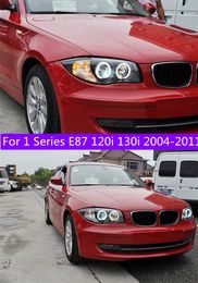 Auto Accessories For BMW the 1 series E87 120i 130i 2004-2011 LED Head Lights High Beam Turn Signal Lamp Facelift