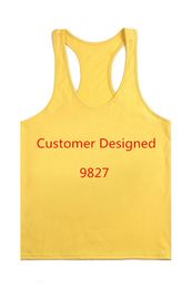 Musculation Vest Bodybuilding Clothing And Fitness Men Undershirt Solid Tank Tops Blank Gym Shirt 220331