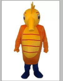 2022 high quality Sea Horse Mascot Costume Adult Halloween Birthday party cartoon Apparel