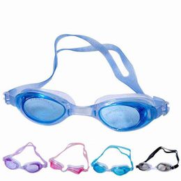 2022 Unisex Swimming Goggles Adjustable Swim Safety Eyewears Waterproof Anti Fog Glasses Waterproof Eyewear For Men Women Adult G220422