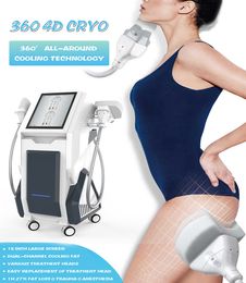 Beauty equipment manufacturer cryotherapy body shape double chin removal treatment Cryolipolysis fat freezing slim machine 360 fat freeze sculptor