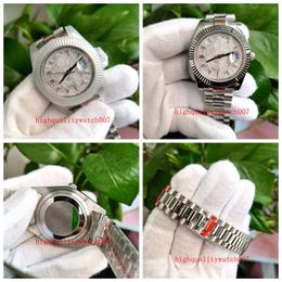new version U factory Automatic Mens Watch Eta 2813 Movement 40mm Hoonstone dial Diamond 228239 18k white gold Stainless Steel bracelet Watches