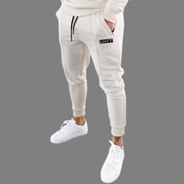 Pants Men Joggers Sweatpants Streetwear Trousers Fashion Printed Muscle Sports Mens Pants 20CK23 220621