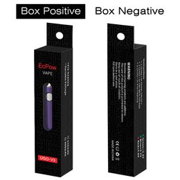 5SET Ugv3 vape pen battery preheating VV variable voltage electronic cigarette 650mah eCig evaporator is suitable for 510 thread universal carburetor atomizer