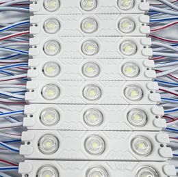 DC12V 2835 SMD 3 LED Module Injection Waterproof IP67 Decorative 2835 Hard Strip Bar Light Lamp White Red Green Blue