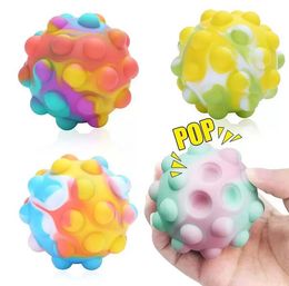 2022 pop juguete de la tensión 22SS Party al por mayor favorece los juguetes sensoriales para adultos Pop belas de estrés pop 3D Spreez Estrés Alivio Juego de juguetes Silicona