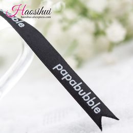 3810mm Free Design Arrival Custom DIY Satin Wedding Personalised Packing and Customised Ribbon 220608