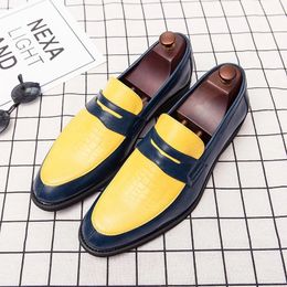 Italian Leather Shoes Driving Shoes With Spikes Men Fashion Mens Dress Genuine Leather Luxury Business Men's Summer Casual For