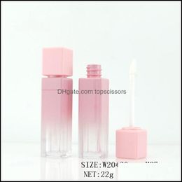 10Ml Gradient Lip Gloss TubesEmpty Balm Bottle Lipstick Cosmetic Packing Container Fast F3252 Drop Delivery 2021 Other Health Beauty Ite