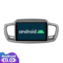 9 Inch Android 10 Car Video Dvd Gps Player for KIA SORENTO 2015-2018 Radio Navigation Bt Wifi