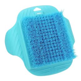 Feet Foot Bath Shower Brush Spa Washer Cleaner Scrubber Massager Foot wear With Sucker Can hang