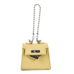 Fashion Mini Crossbody Bag High Quality PU Leather Women's Chain Samll Flap Luxury Green Shoulder Messenger Bag