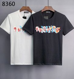 DSQ PHANTOM TURTLE Men's T-Shirts Mens Designer T Shirts Black White Men Summer Fashion Casual Street T-shirt Tops Short Sleeve Plus Size M-XXXL 68789