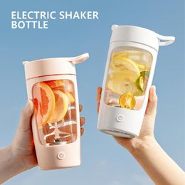 Mugs Cup Plastic Automatic Milkshake USB Charging Portable Shaker Coffee Mixing Drinkware Kitchen ToolsMugs