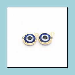 10Pcs Cute Mini Resin Evil Eye Bracelet Earring Charms Lucky Demon Necklace Pendants Diy Accessory For Jewelry Make Drop Delivery 2021 Findi