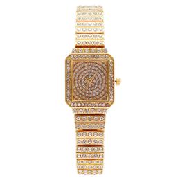 Luxury Iced out Watches Womens Fashion Wrist Watches for Women in 3 Colours M1086
