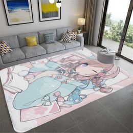 Carpets Home Decoration Bedroom Furry Anime Rug Teen Aesthetic Room Children Carpet Femme For Nursery In The Hallway TapisCarpets