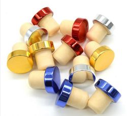 T-shape Wine Stopper Silicone Plug Cork Bottle Stoppers Tools Red Wine-Cork Bottle-Plug Bar Tool Sealing Cap Corks For Beer SN6659