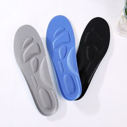 4D Foam Insoles Foot Treatment Insole Men and Women Soft Sports Shock Absorption Cutting Massage 1 Pair