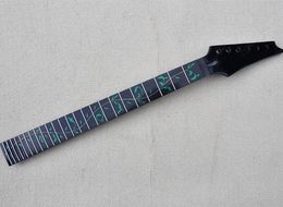 DIY 6 Strings Electric Guitar Neck with Ebony Fretboard