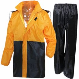 Women Men Bicycle Cycling Raincoat Impermeable Rain Coat Cover Cloak Motorcycle Rain Jacket Pants Motorcycle Clothes Trench Coat 201015