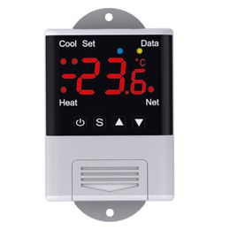 thermostat digital NZ - Smart Home Control Wireless Wifi Temperature Controller Thermostat AC110-220V DTC1201 NTC Sensor Digital Display APP For HomeSmart