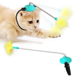 Cat Toys Release Your Hands To Make Interactive And Interesting Cats Come With Neck Spring Feet Faucet SticksCatCat