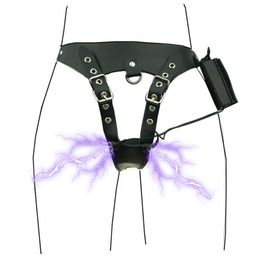Electric Shock Clitoris Climax Stimulate Vibrator Panties Vibrating Stimulator Massage Panty for Women sexy Masturbator