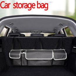 Car Organizer Trunk Backseat Storage Bag High Capacity Multi-use Oxford Cloth Durable Waterproof Auto Interior Accessories