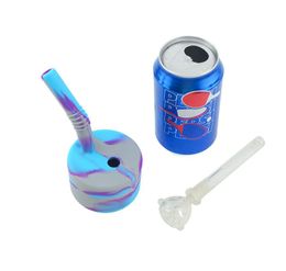 sprite coke Australia - Sprite bottle cap Silica gel water pipe Coke hookah lid drink for oil burner bong