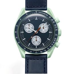 Mens Watch Quartz Movement Watches 42mm Business Nylon Wristwatches Classic Montre De Luxe Limited Edition Master Wristwatch