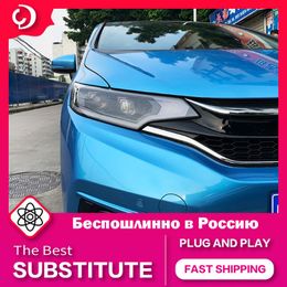 Other Lighting System Car Styling Headlights For Fit Jazz GK5 2014-2022 Turn Signa LED Headlight DRL Head Lamp Projector Auto AccessoriesOth