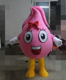 Mascot doll costume Adult Water Drop cartoon Mascot Costume Christmas Halloween carvinal Party Fancy Dress Adult Size opening welcome masco