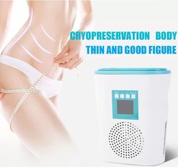 Portable mini cryolipolysis body shape Fat Freeze Slimming Beauty Equipment Vacuum cryo Cryotherapy fat freezing cellulite removal Machine Home Use