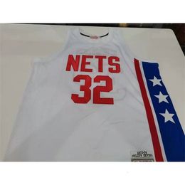 Chen37 rare Basketball Jersey Men Youth women Vintage 1973-74 JULIUS ERVING #32 white Size S-5XL custom any name or number