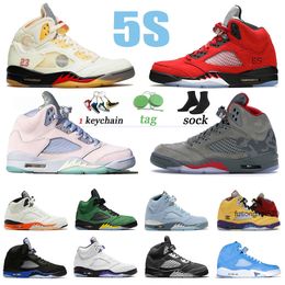 5 5s Men What The Basketball Shoes V Camo Easter Jumpman Designer Shoe Concord Blue Bird UNC Anthracite Green Bean Fire Red Raging Sports jorda jordens