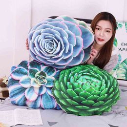 Pc Cm Soft Simulated succulents Cactus Cuddle Stuffed Cute Cushion Sofa For Kids Child Adult Birthday Gift J220704