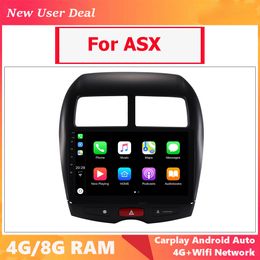 english tv Canada - Android 10.0 Car DVD Multimedia Player Radio Head Unit For Mitsubishi ASX Peugeot 4008 Citroen C4 With 10.1 Inch 2DIN 3G 4G GPS Radio Video Stereo Carplay DSP Bluetooth