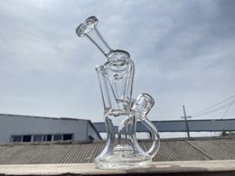 Glass hookah,recycle, smoking pipe, oil rig factory outlet,10mm joint,bent neck