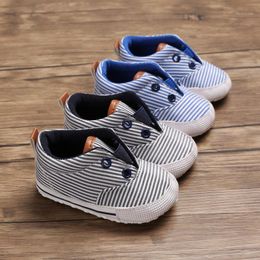 First Walkers 2022 Fashion Striped Baby Boys Sneakers Infant Toddler Boy Casual Shoes Zapatos De