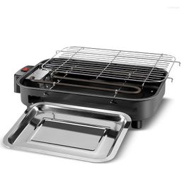 Camp Kitchen Multi-function Electric Grills Home Baking Pan Smokeless Teppanyaki Barbecue Griddles 220V Indoor BBQ Machine