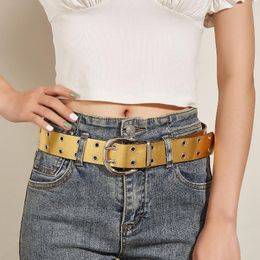 Belts Shinning Leather Women Pin Buckle Wide Waist For Jeans Dress Lady Girl Wild Waistband Strap FashionBelts