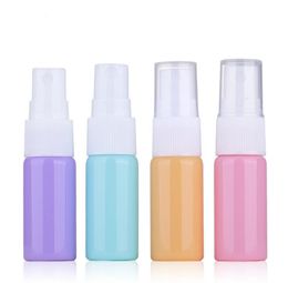 10ml Colored Glass Spray Pump Perfume Bottles 10CC Mist Sprayer Vials With Pump Sample Containers 100pcs