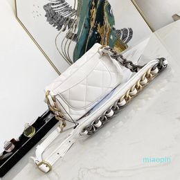 Top Designer Women Bags Handmade Luxury Handbags Classic Fashion Sheepskin Mini Small Waist Bag Chest Chain