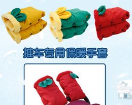 Stroller Parts & Accessories Gloves Winter Cartoon Mittens Handmuff Toddler Kids Pushchair Buggy Pram Hand Muff Waterproof Baby