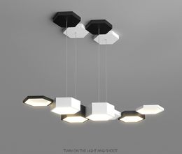 Minimalist Living Room Lamp Simple Modern Bar Table Dining Lamp Office Chandelier Designer Creative Geometric Lamps