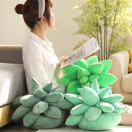 Cushion/Decorative Pillow Cute Succulent Plush Doll Simulation Cartoon Plant Toy Kawaii Pillows Office Rest Cushion Soft Stuffed Gift For Gi