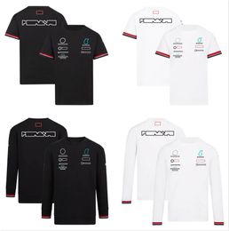 Men's and women's same style 2022 new f1 team short-sleeved POLO shirt Formula One T-shirt racing suit customization