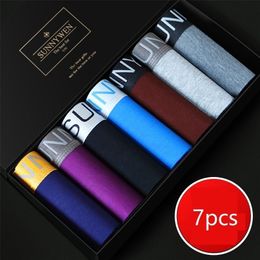 Men Boxers Underpants Sexy Breathable Comfortable Multicolor Set Fashion Underpants Male Men Boxer Shorts Briefs 220423